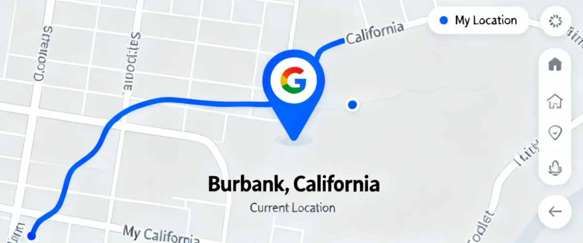 GotPrint Location Map - Burbank CA